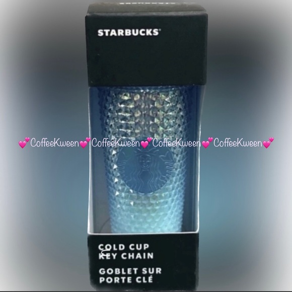 Starbucks Other - Starbucks Elsa / ❄️ Icy Blue Gradient Keychain